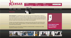 Desktop Screenshot of kensarlifts.com