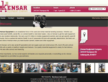 Tablet Screenshot of kensarlifts.com